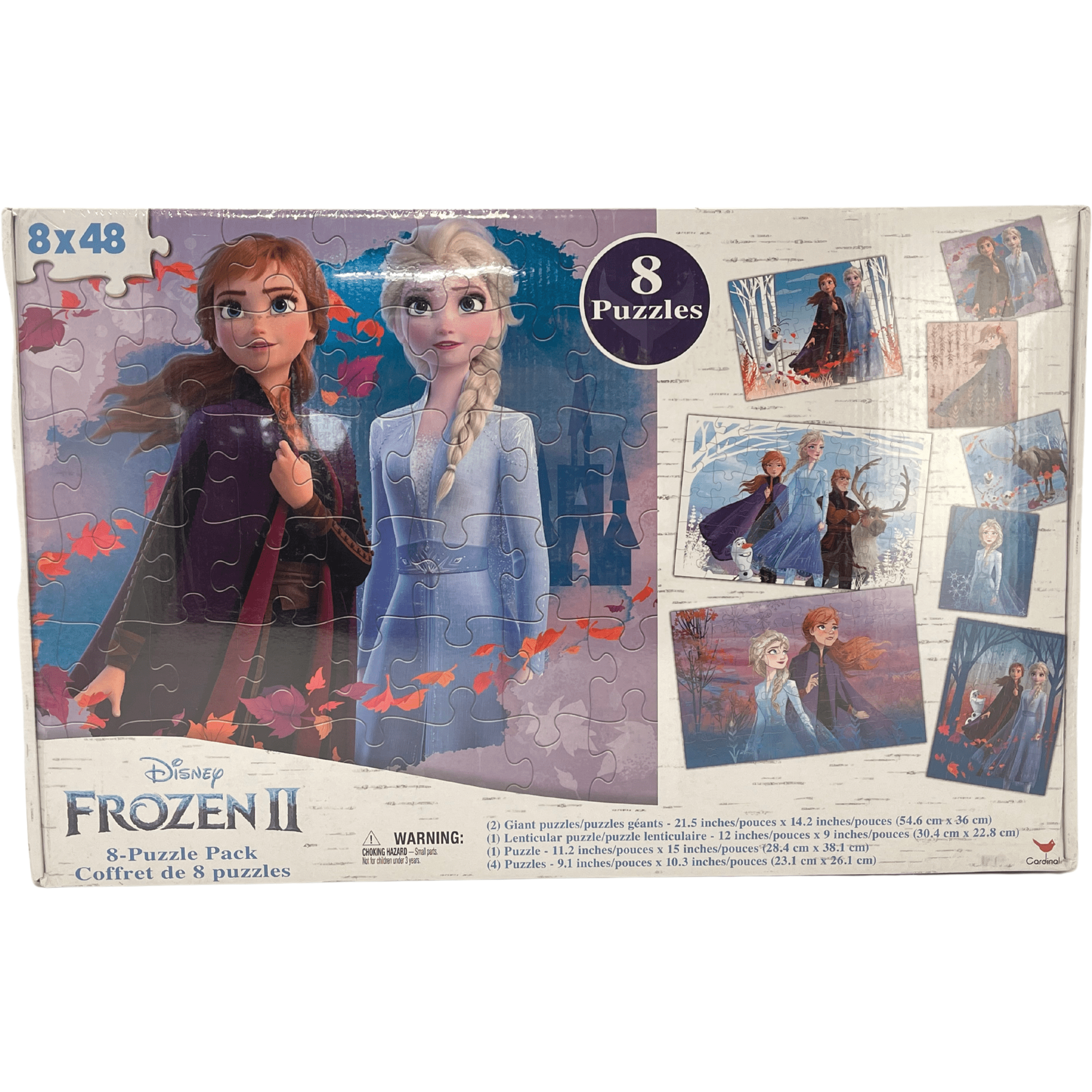 Disney Frozen 2 Puzzle Pack / 8 Puzzles / 48 Pieces Each / Various Sizes **DEALS**