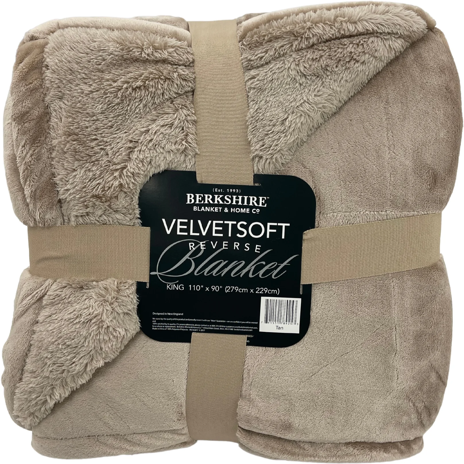 Berkshire Velvet Soft Blanket / 110" x 90" Blanket / King Size / Super Soft / Various Colours
