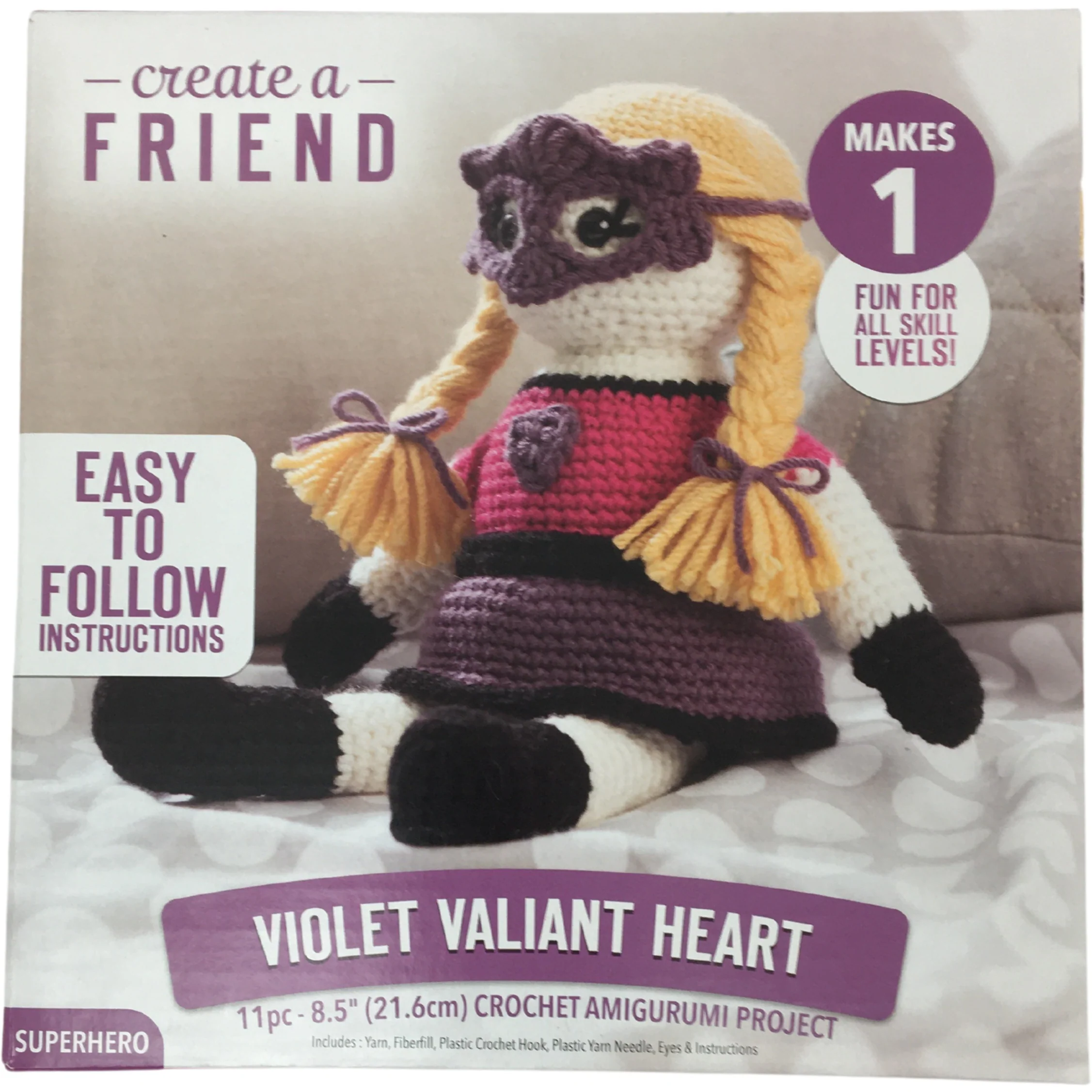 Create A Friend / Violet Valiant Heart / Superhero