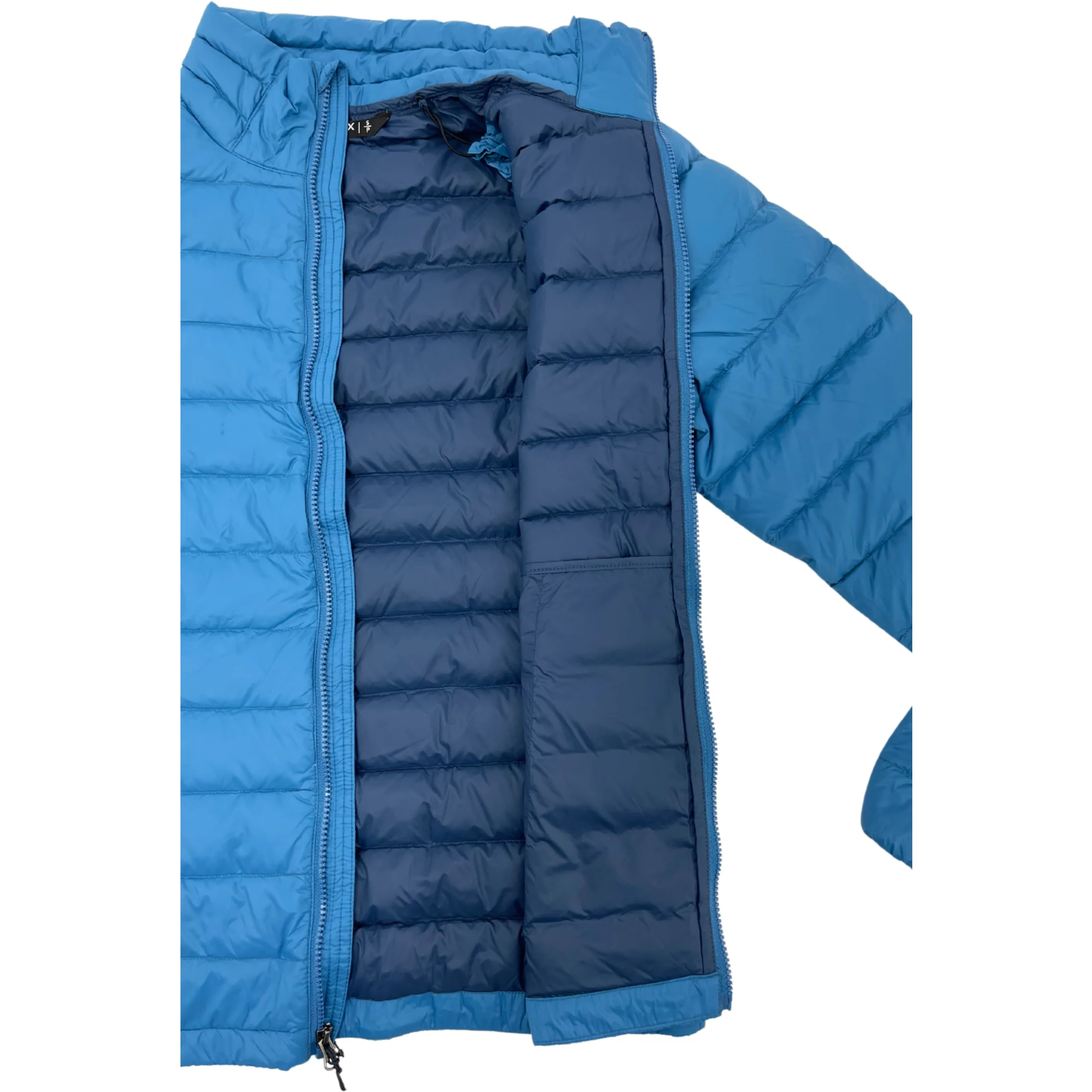 Paradox Men's Lightweight Jacket / Puffer Style Jacket / Bright Blue / Various Sizes