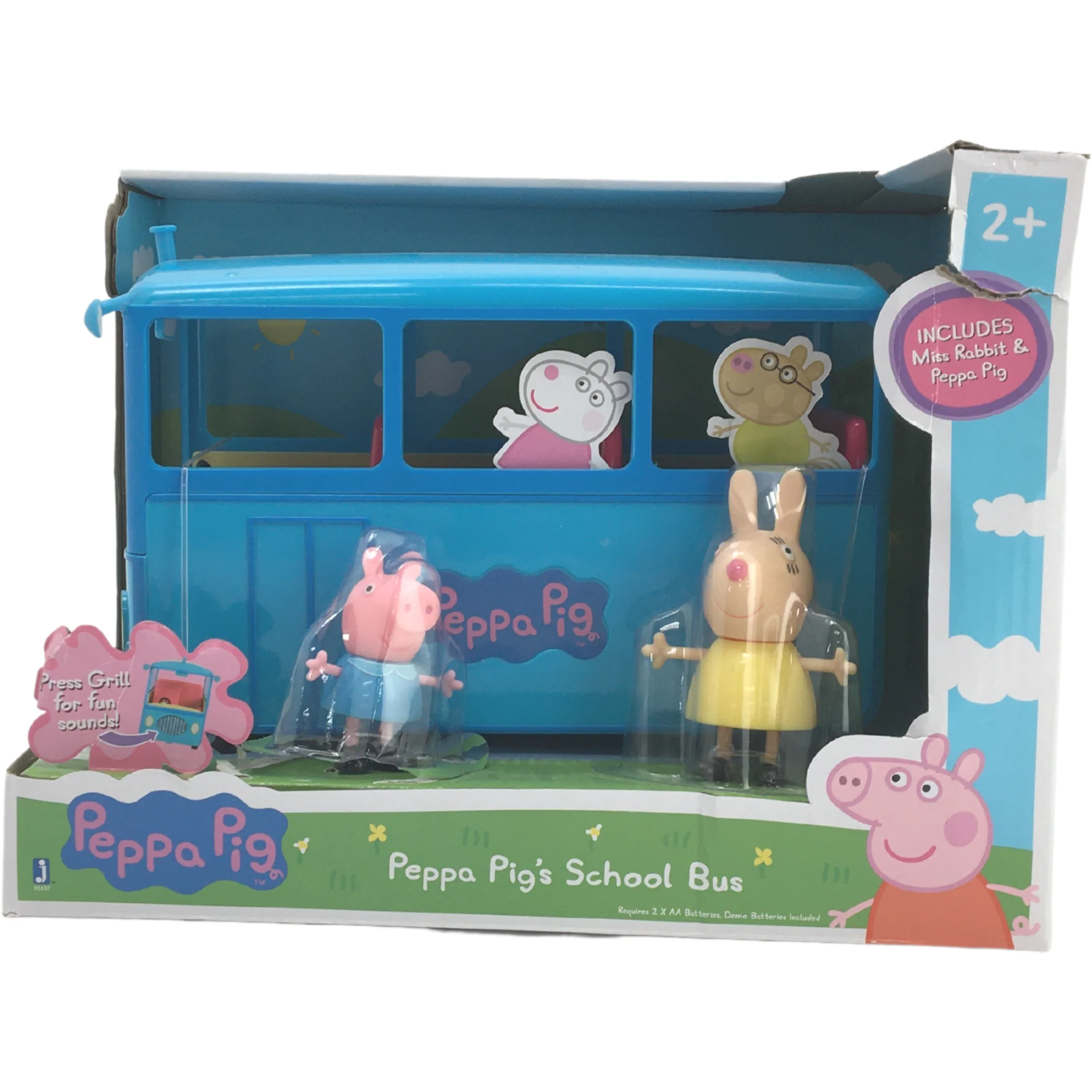 Peppa Pig's Singing School Bus /Sound and Music / Bus with Characters / Age 2+