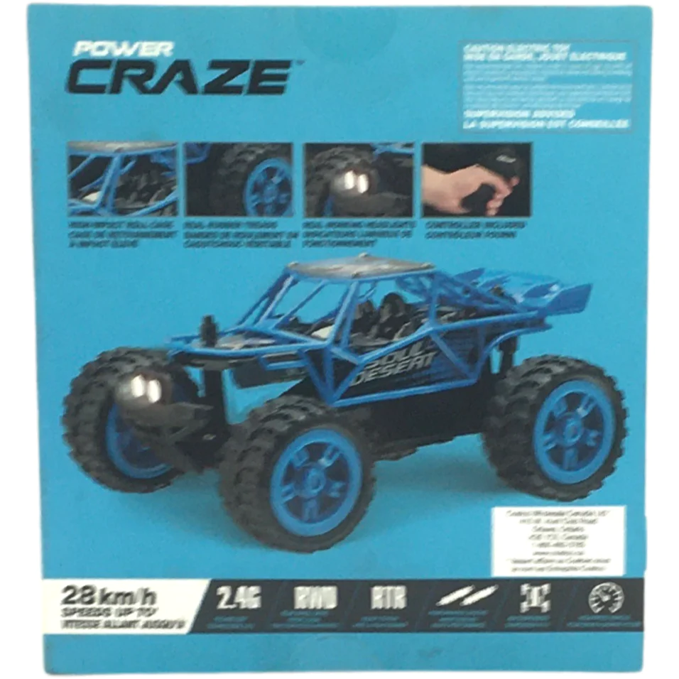Power Craze Remote Control Car / Ages 8+ / **DEALS**