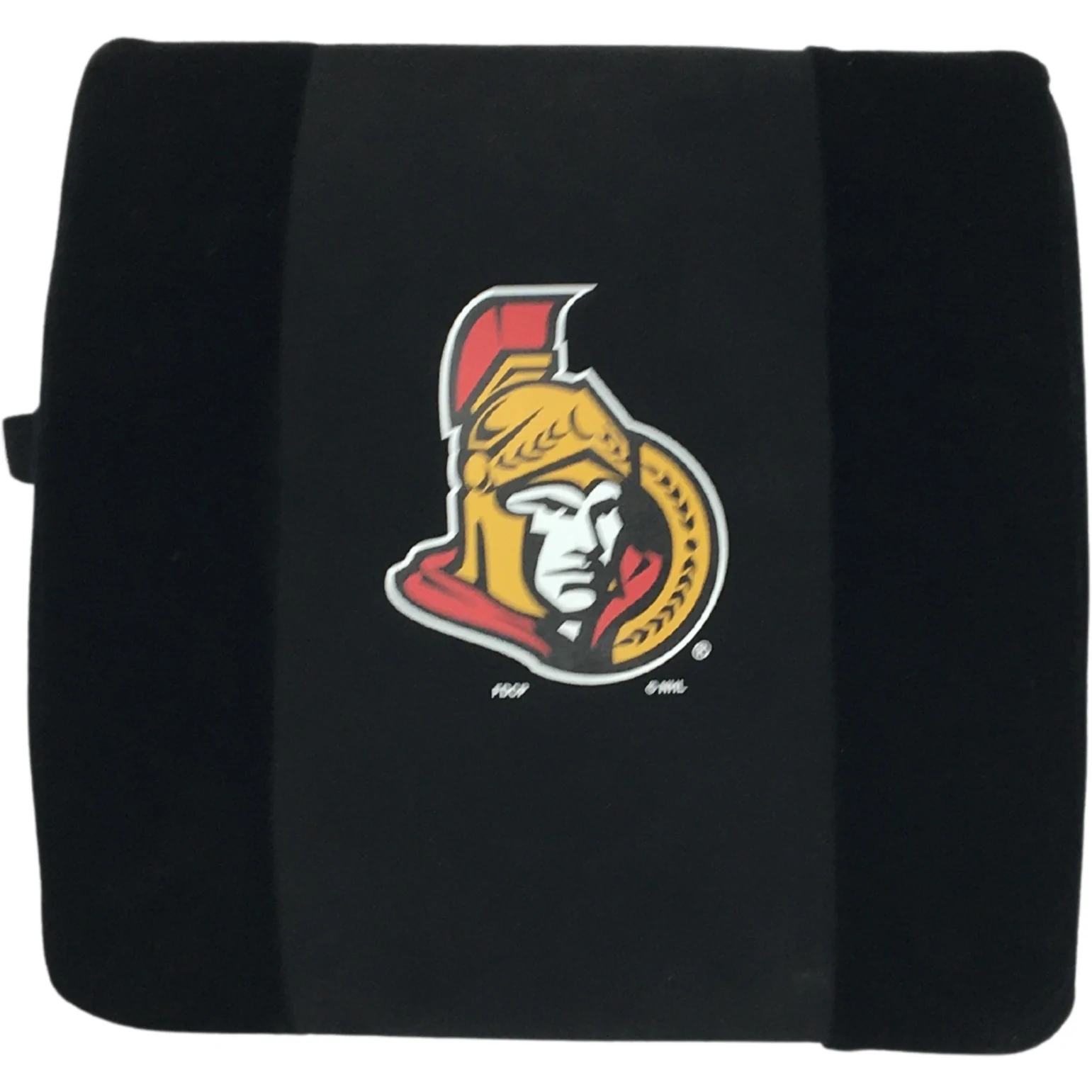 NHL Ottawa Senators Lumbar Seat Cushion / Black / Team Logo **DEALS**