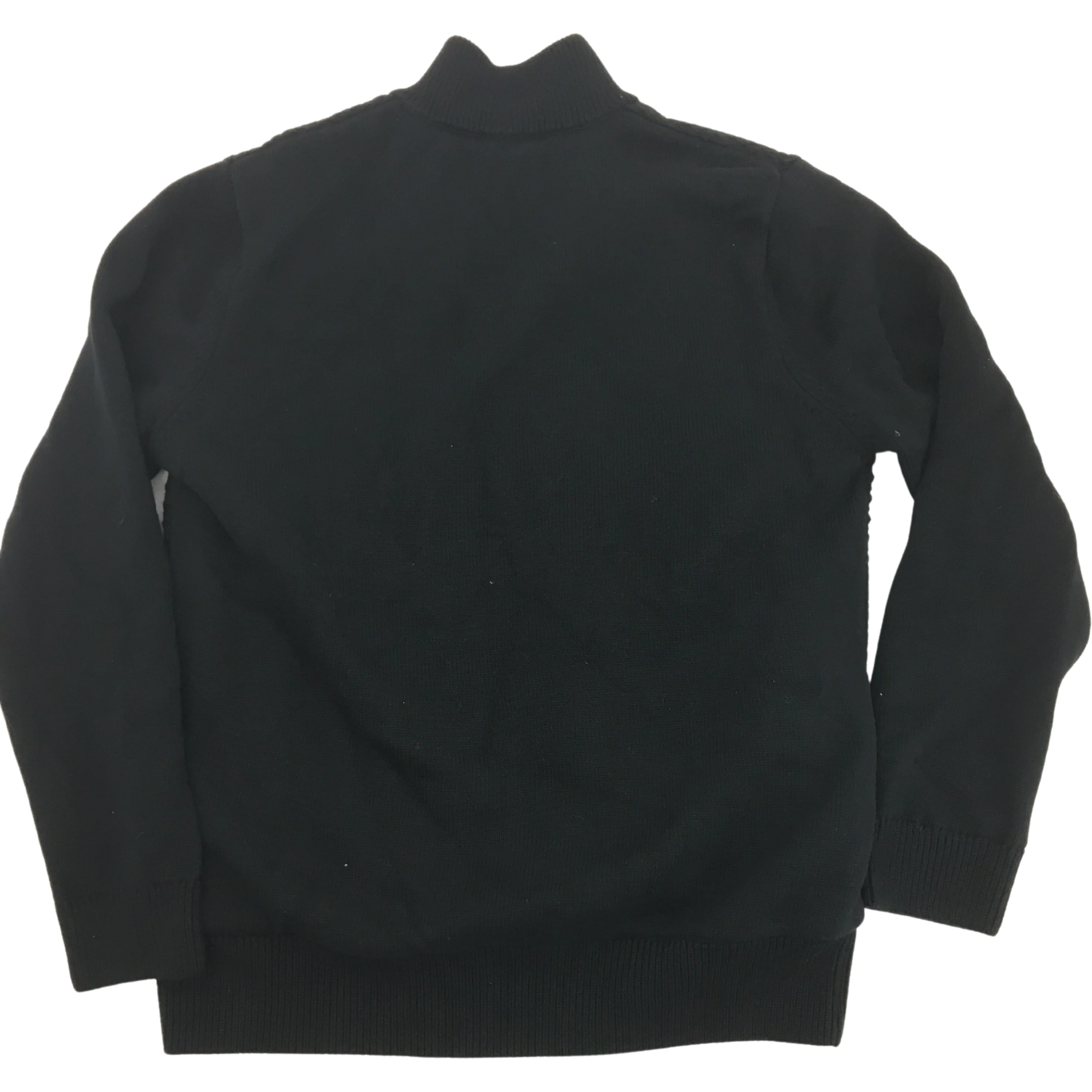Emanuel Men's Zip Up Sweater / Lined Sweater / Black / Various sizes