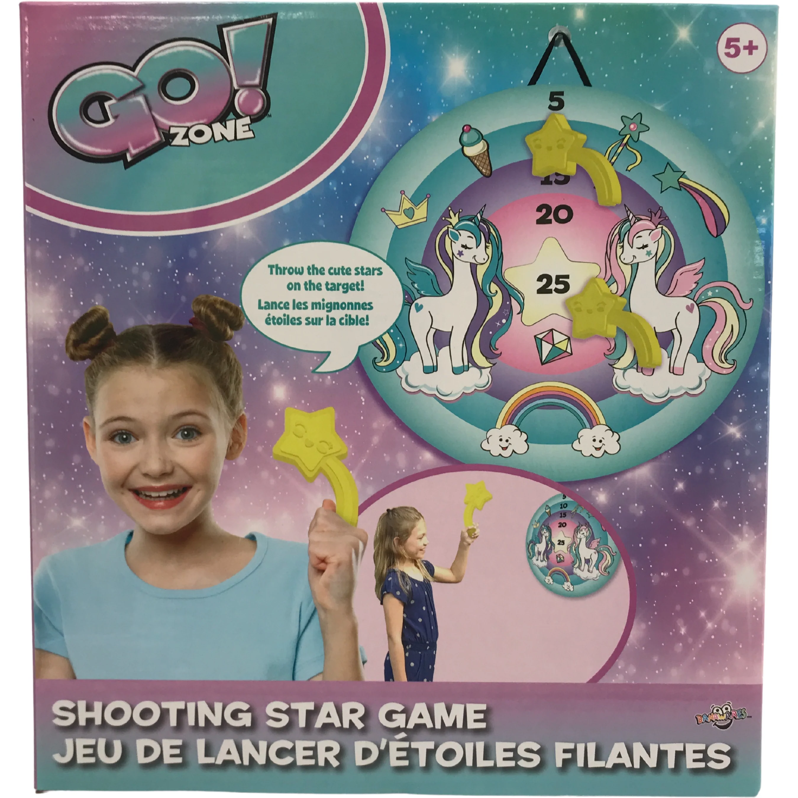 Go! Zone Target Game / Unicorn Target Game / Girl's Indoor Outdoor Game