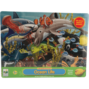 The Learning Journey Ocean Life Puzzle / 48 Piece Jigsaw Puzzle / Ocean Picture