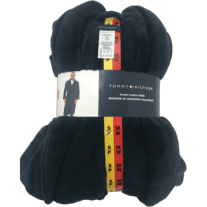 Tommy Hilfiger Men's Robe / Plush Fleece Robe / Blue / Various Sizes