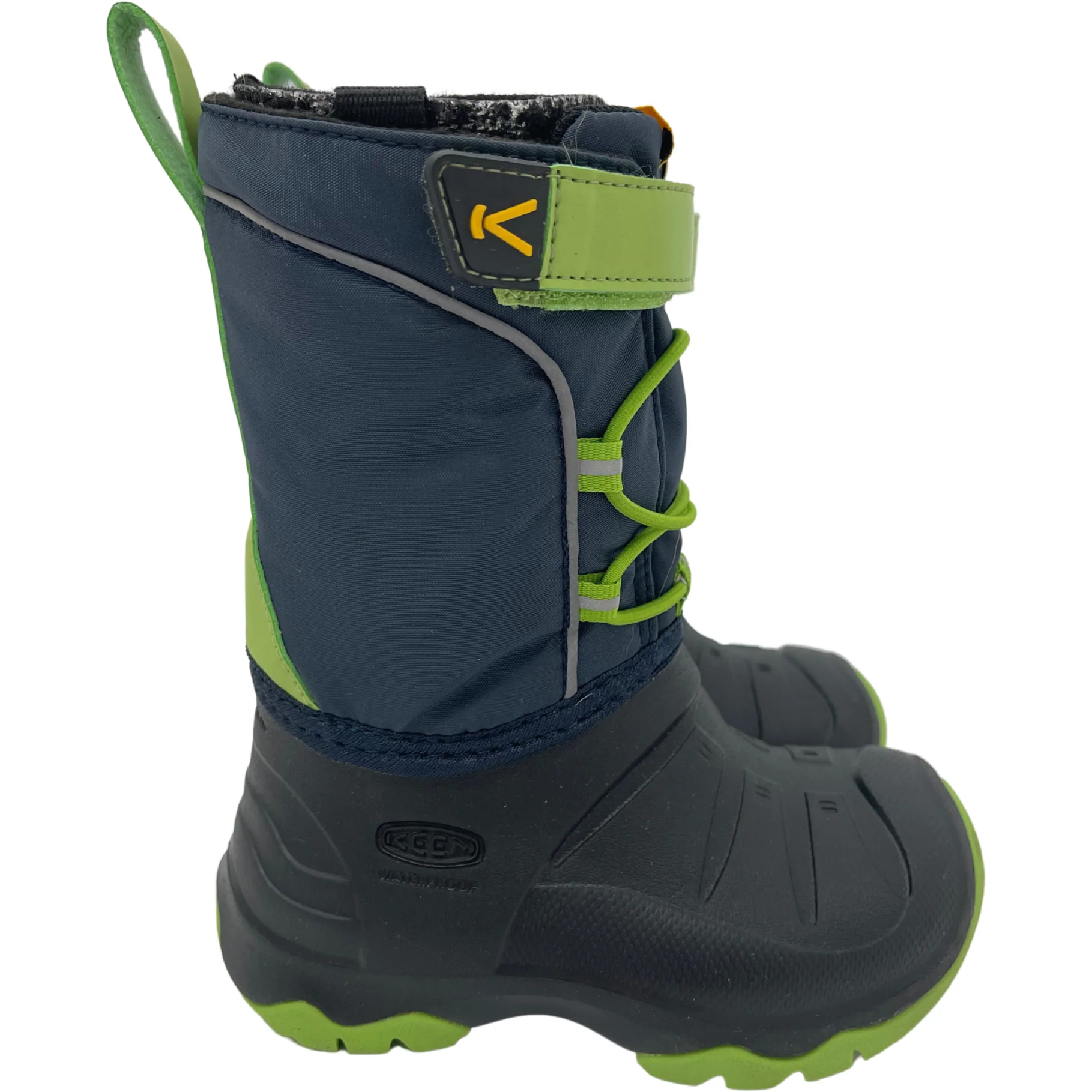 Keen Boy’s Winter Boots / Size 9 / Lumi Boot WP / Blue & Green