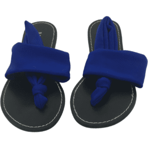 Bamboo Women's Thong Sandal / Warner-27 / Blue / Size 7 **No Tags**