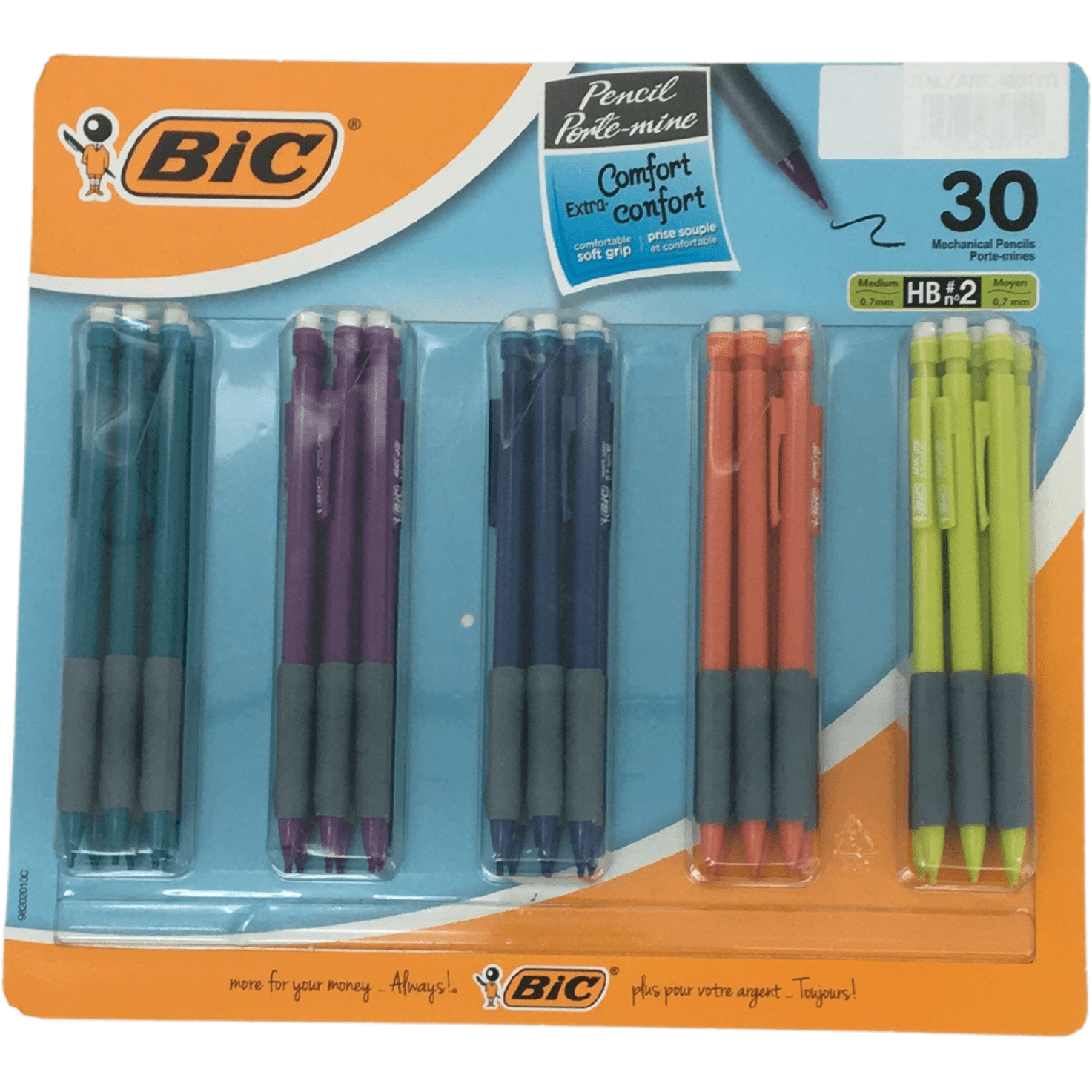 BIC Mechanical Pencils Set / 30 Pack / Office Supplies / Various Colours