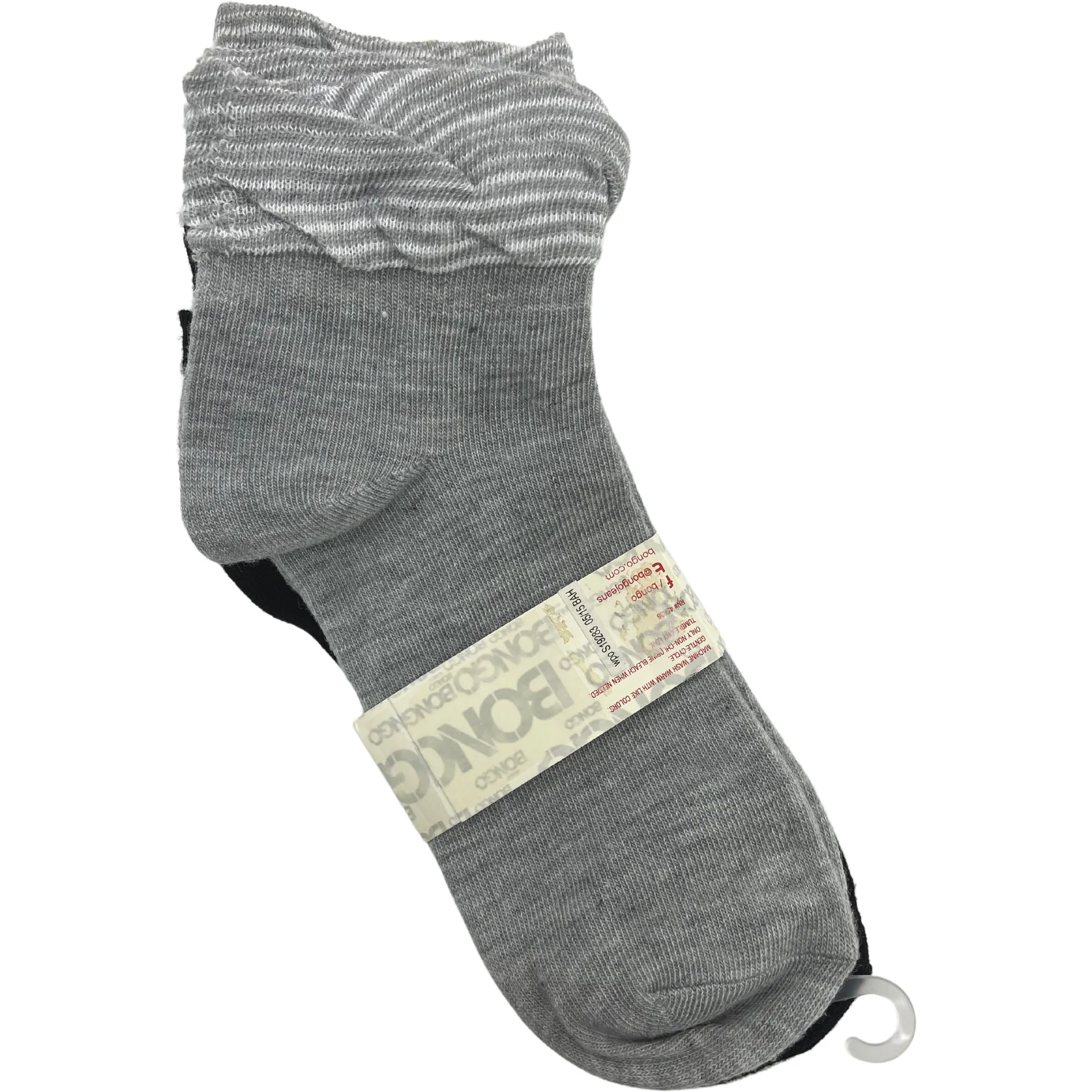 Bongo Women's Socks / Ankle Socks / 4 Pairs / Neutral Colours / Shoe Size 4-10