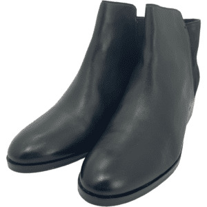 Cole Haan Women's Ankle Boots / Leather & Suede / Black / Size 10.5 **WORN**