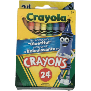 Crayola Crayons "Introducing Bluetiful" Pack / 24 Pieces / Ages 3+