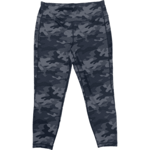 Lolë Women's Leggings / Camouflage Pattern / Black & Grey / Size XXLarge **No Tags**