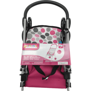 Hauck Doll Stroller / Pretend Play / Pink, Black & Grey / Doll Accessories