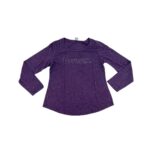 Bench Women's Purple Long Sleeve Shirt 01