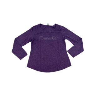 Bench Women's Purple Long Sleeve Shirt 01