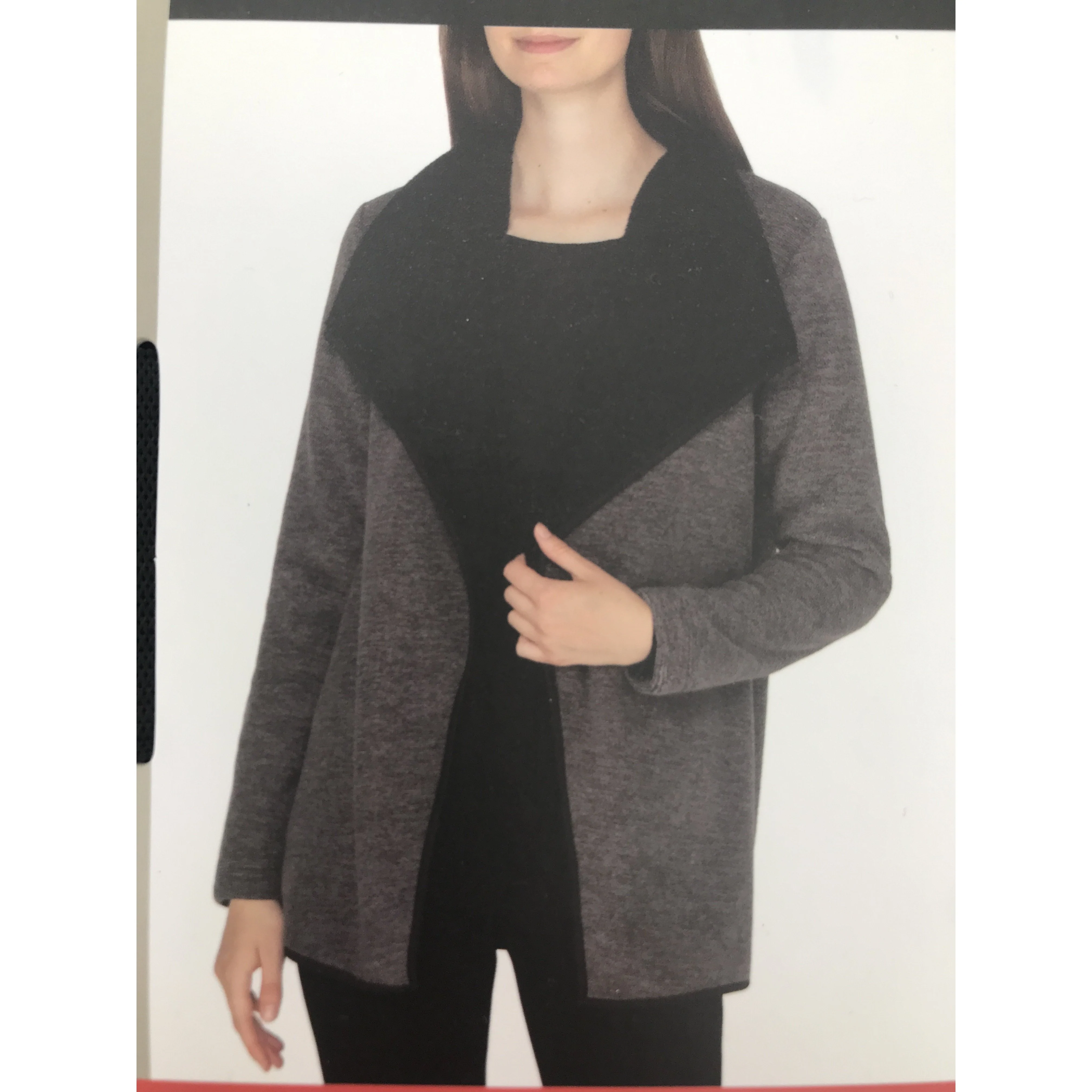 Nicole Miller Open Sweater  Colour: Purple  Composition: 100% Polyester   - Sherpa Lined ( Purple Sherpa is White)    - No button, or zipper secure at the front, open style   - Machine wash on cold gentle cycle  Condition note:  Brand new