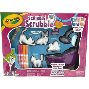 Crayola Scribble Scrubbie Pets / Kid's Colouring Toy