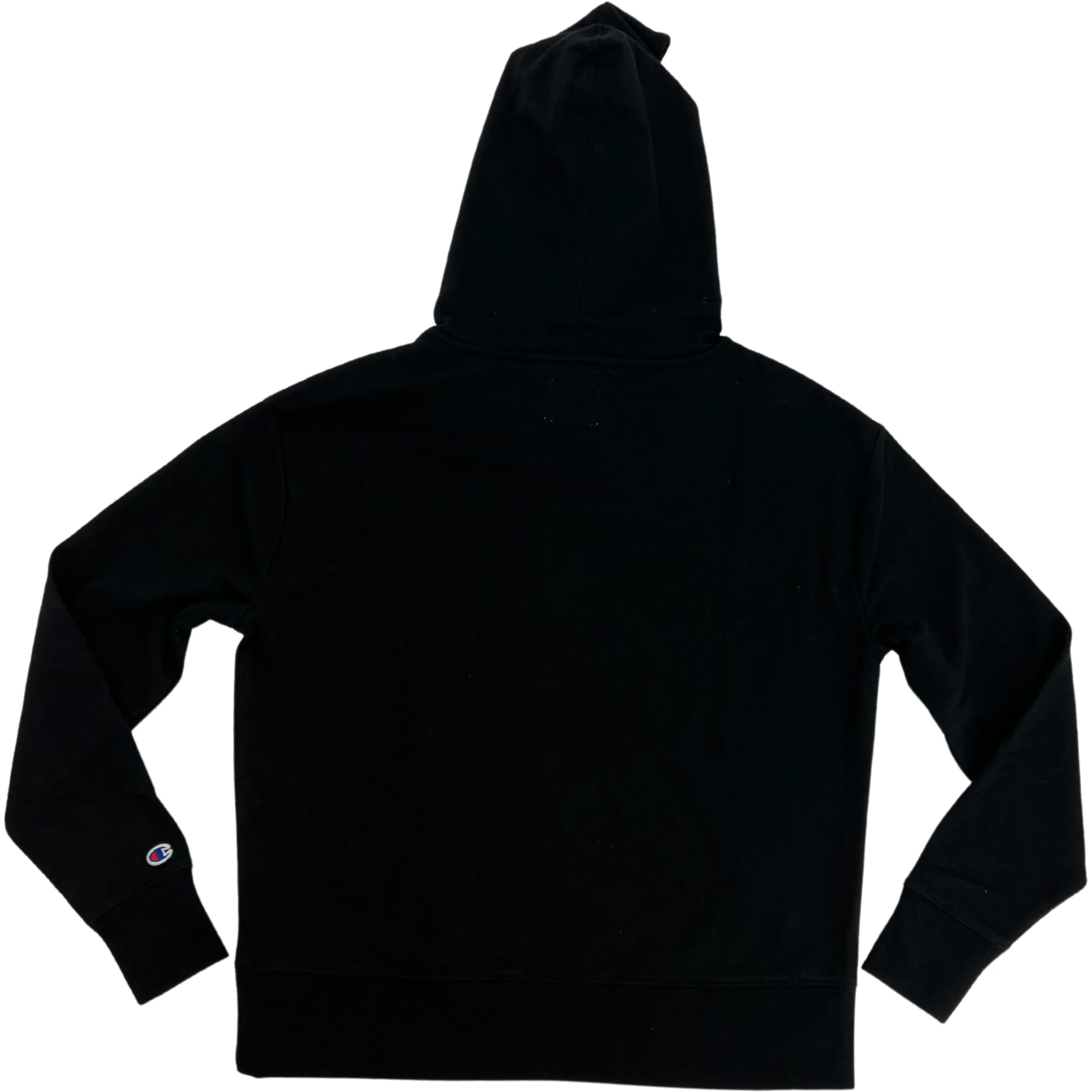 Champion Women's Hooded Pullover Sweater: Black / XSmall