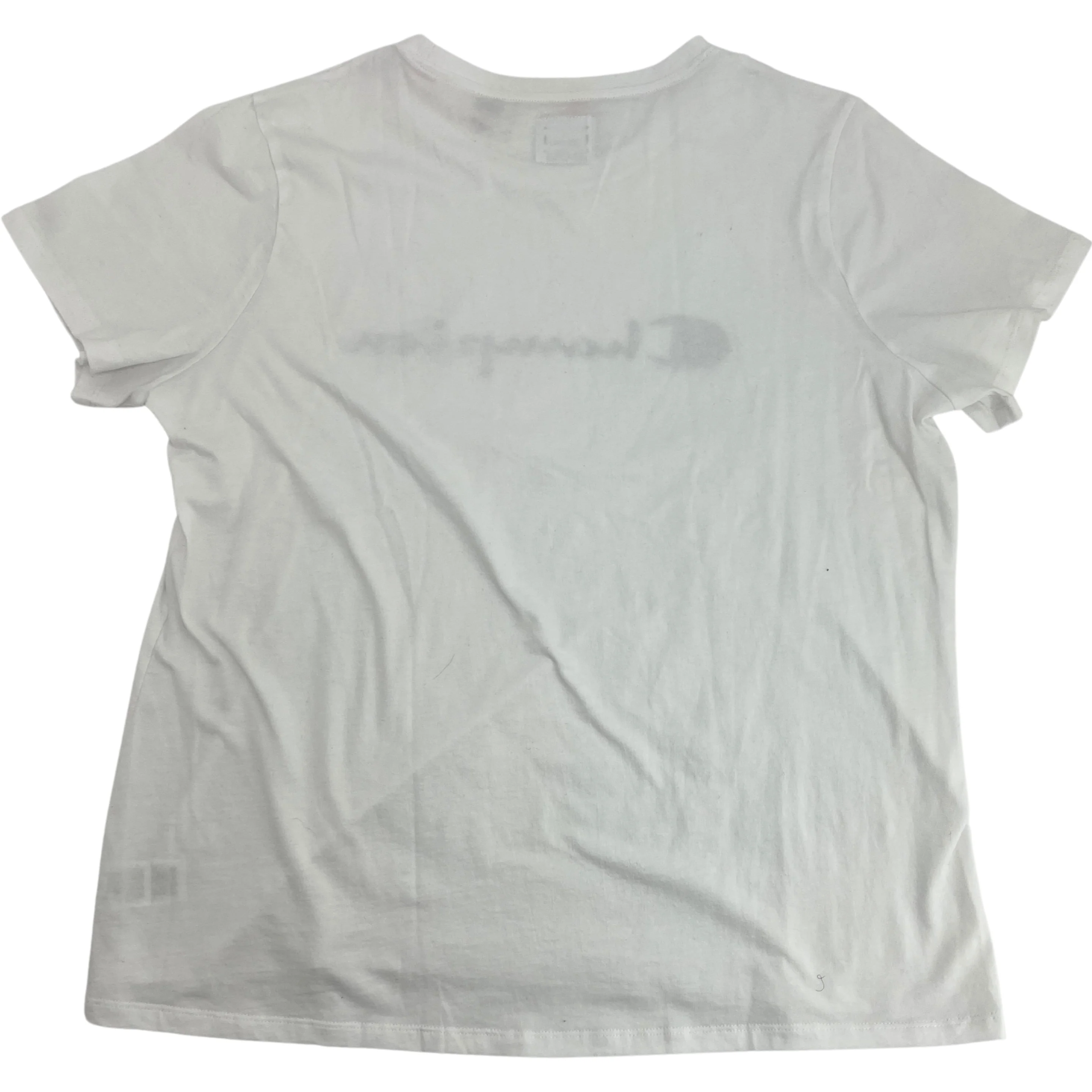 Champion Women's Crewneck T-Shirt: White / XXLarge