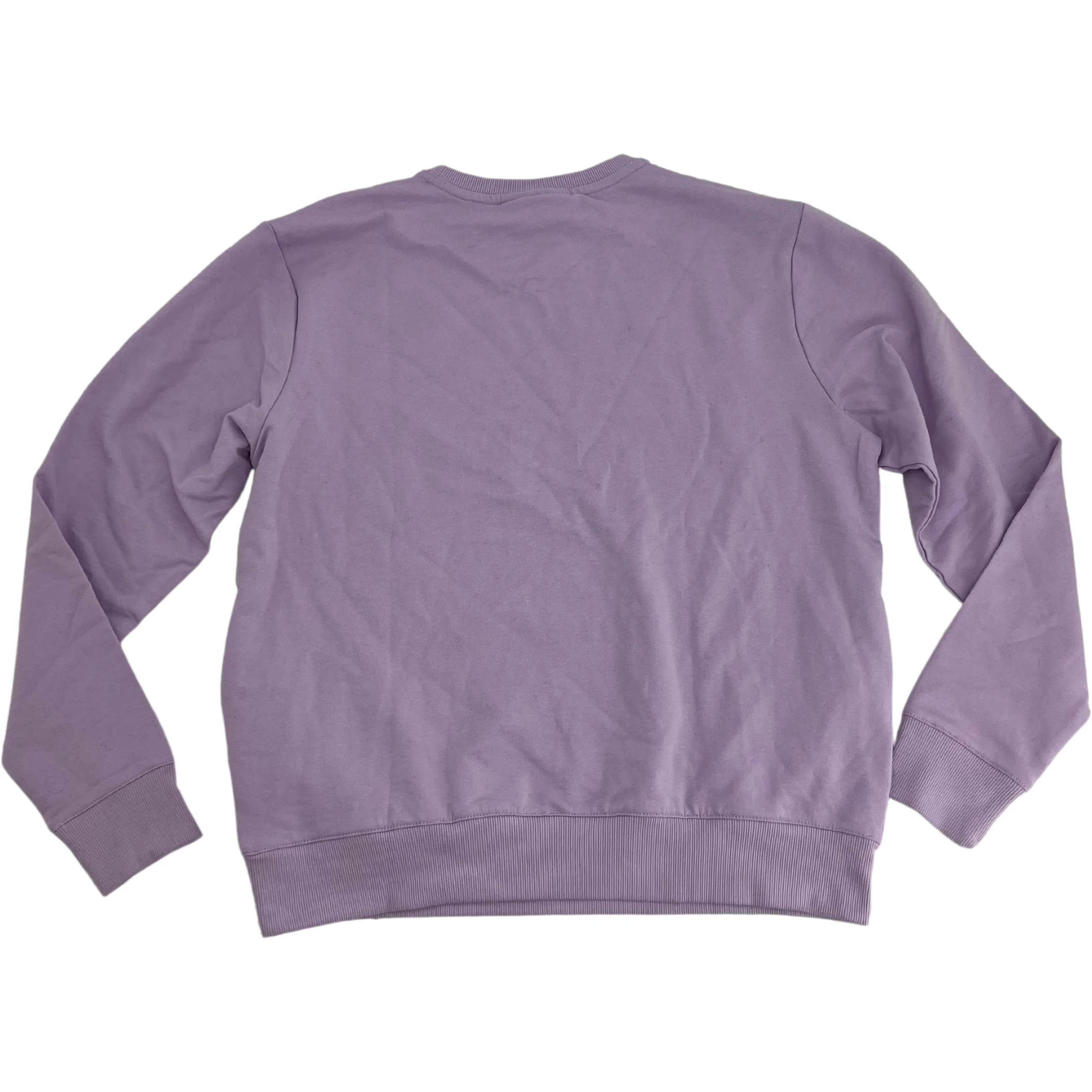 Fila Women's French Terry Crewneck Pullover Sweater / Purple / Medium