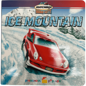 Matchbox Hero City "Ice Mountain" Story Book / Pop Up Board Book / Vehicle Theme