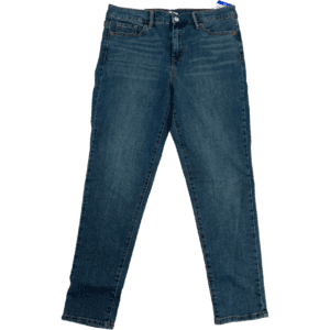 Jessica Simpson High-Rise Ankle Jean: Light Wash / Size 10
