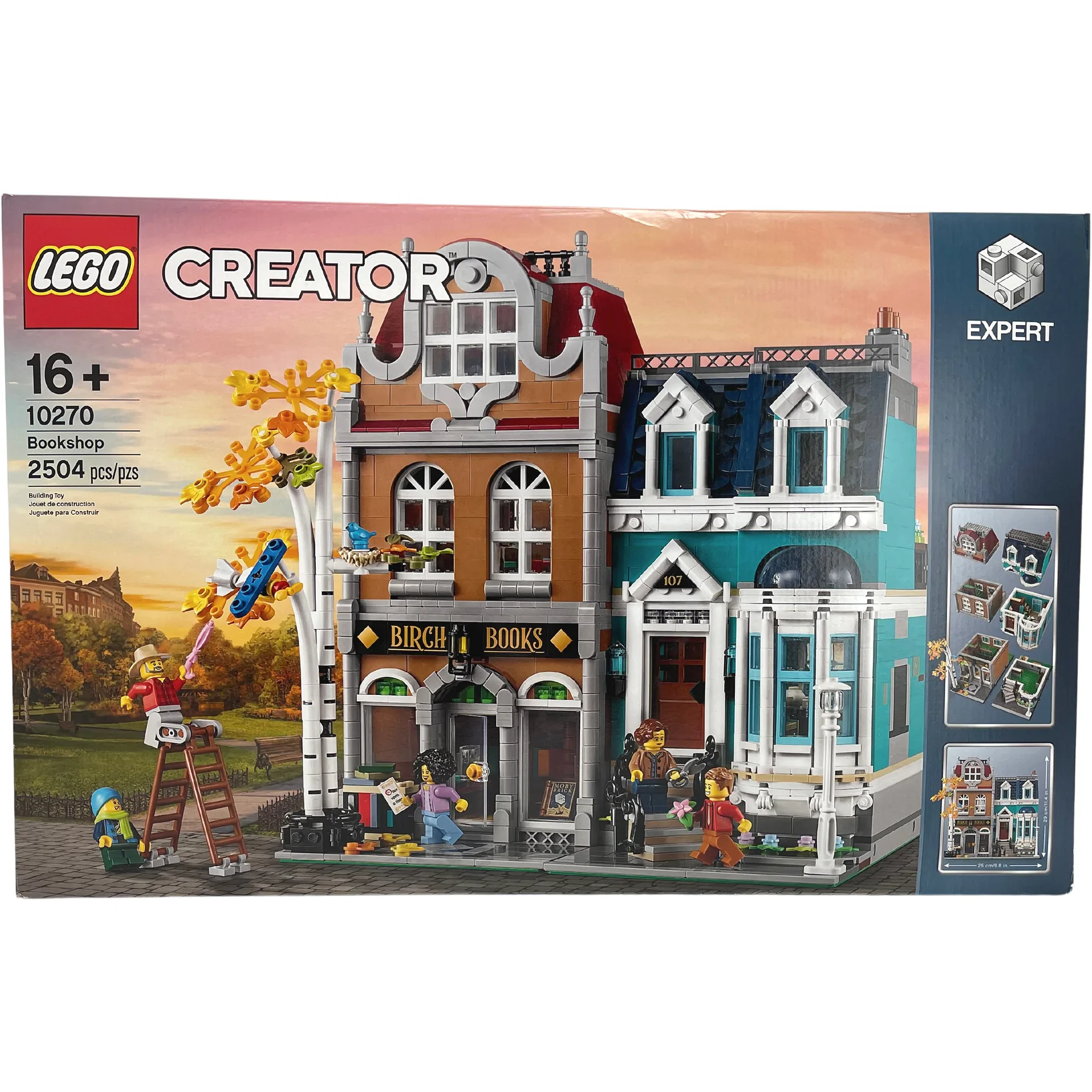 LEGO Creator Bookshop Building Toy / 10270 / 2504 Pieces / Expert Level