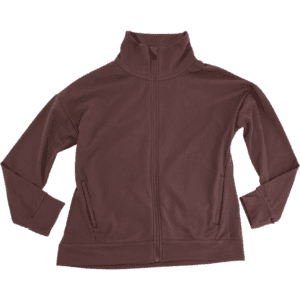 Mondetta Women's Cozy Full Zip Up Jacket / Mauve / Various Sizes