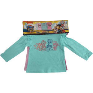 Nickelodeon Paw Patrol Girl's Shirt Set / 3 Pack / "Paw Patrol The Movie" Shirt Set / Various Sizes