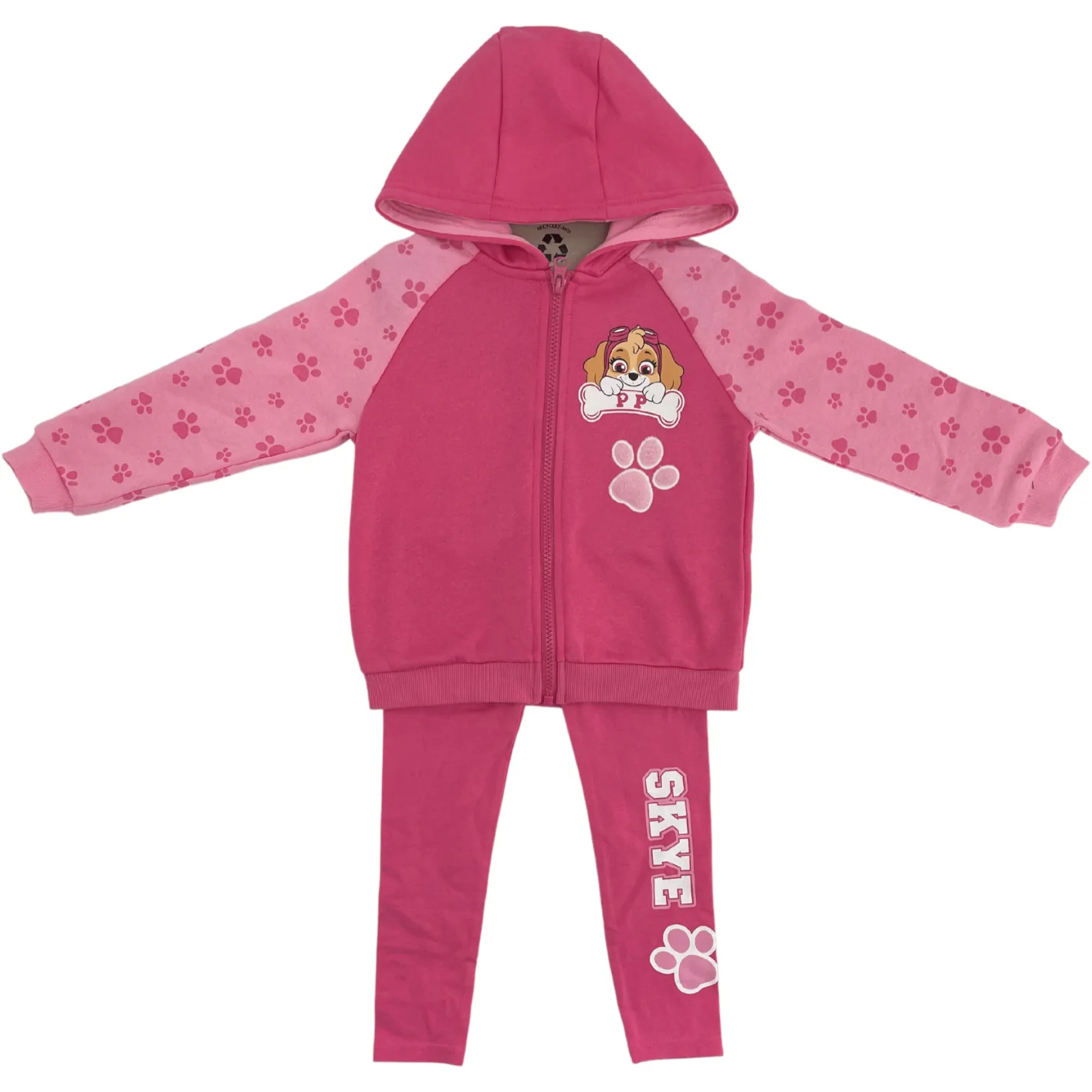 Nickelodeon Paw Patrol Girl's 2 Piece Set / Sweater with Pants / Pink / Size 4