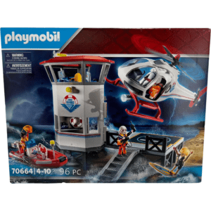 Playmobile Coast Guard Playset / 96 Pieces / Ages 4-10
