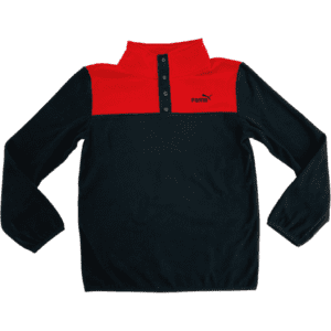 Puma Children's Sweater: Pull On Sweater / Red & Black / Size XLarge