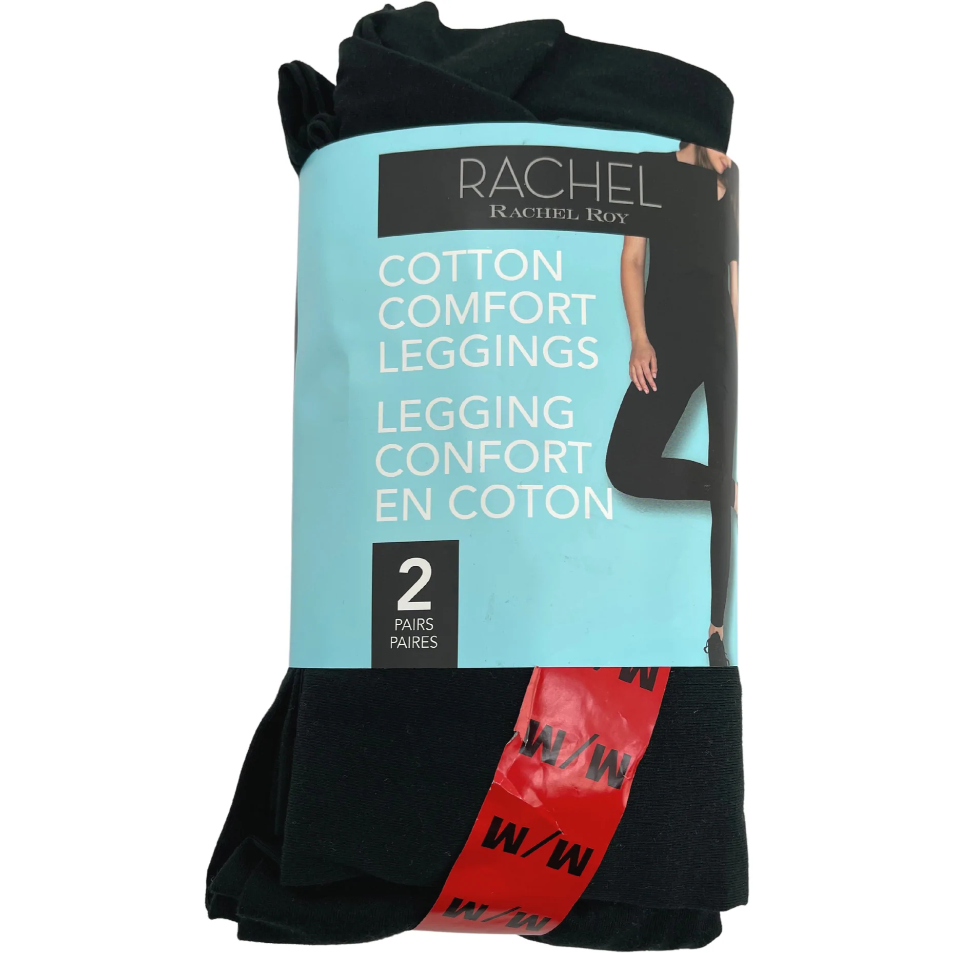 Rachel Roy Women's Leggings / 2 Pack / Black / Size Medium