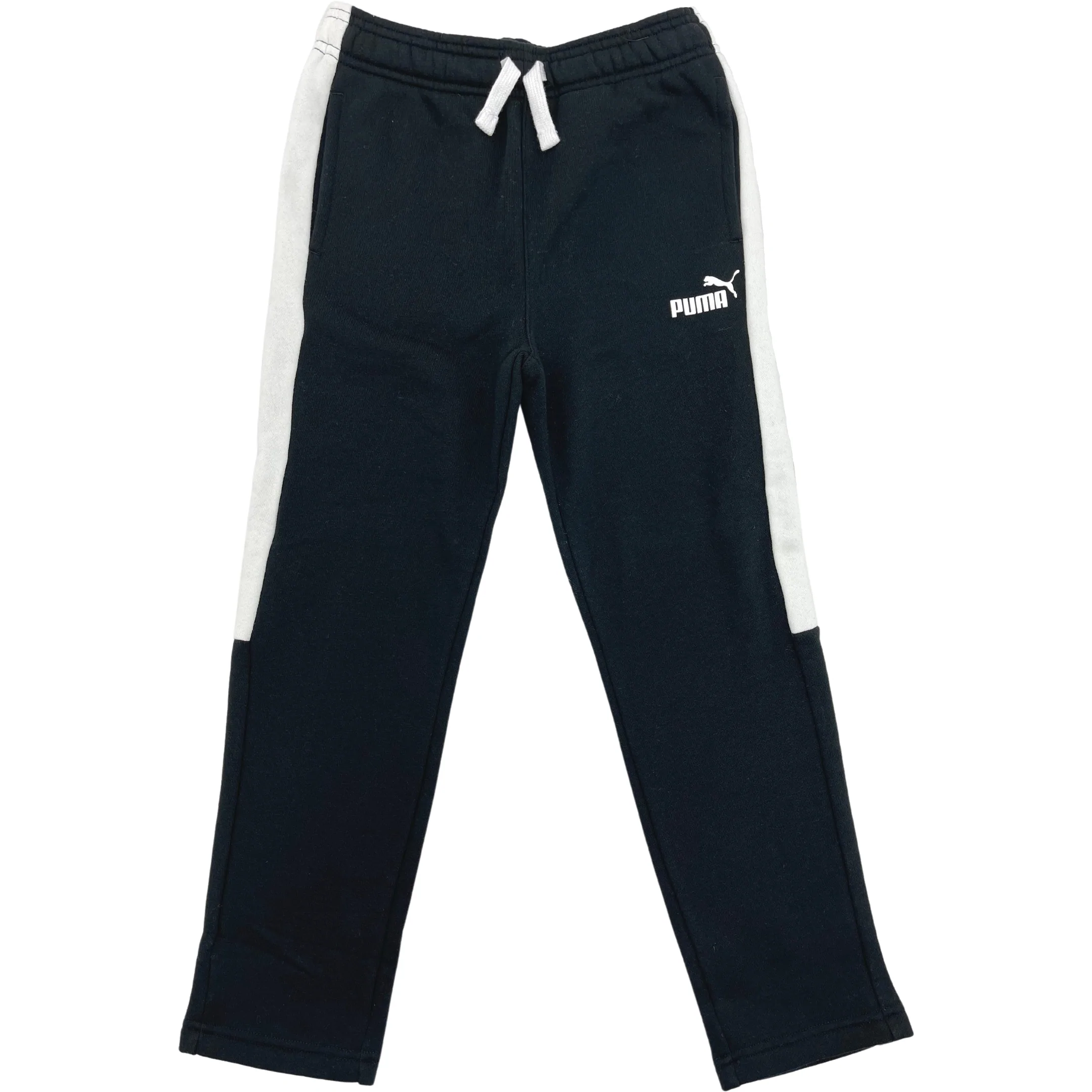 Puma Boy's Sweatpants / Boy's Jogging Pants / Black & White / Various Sizes