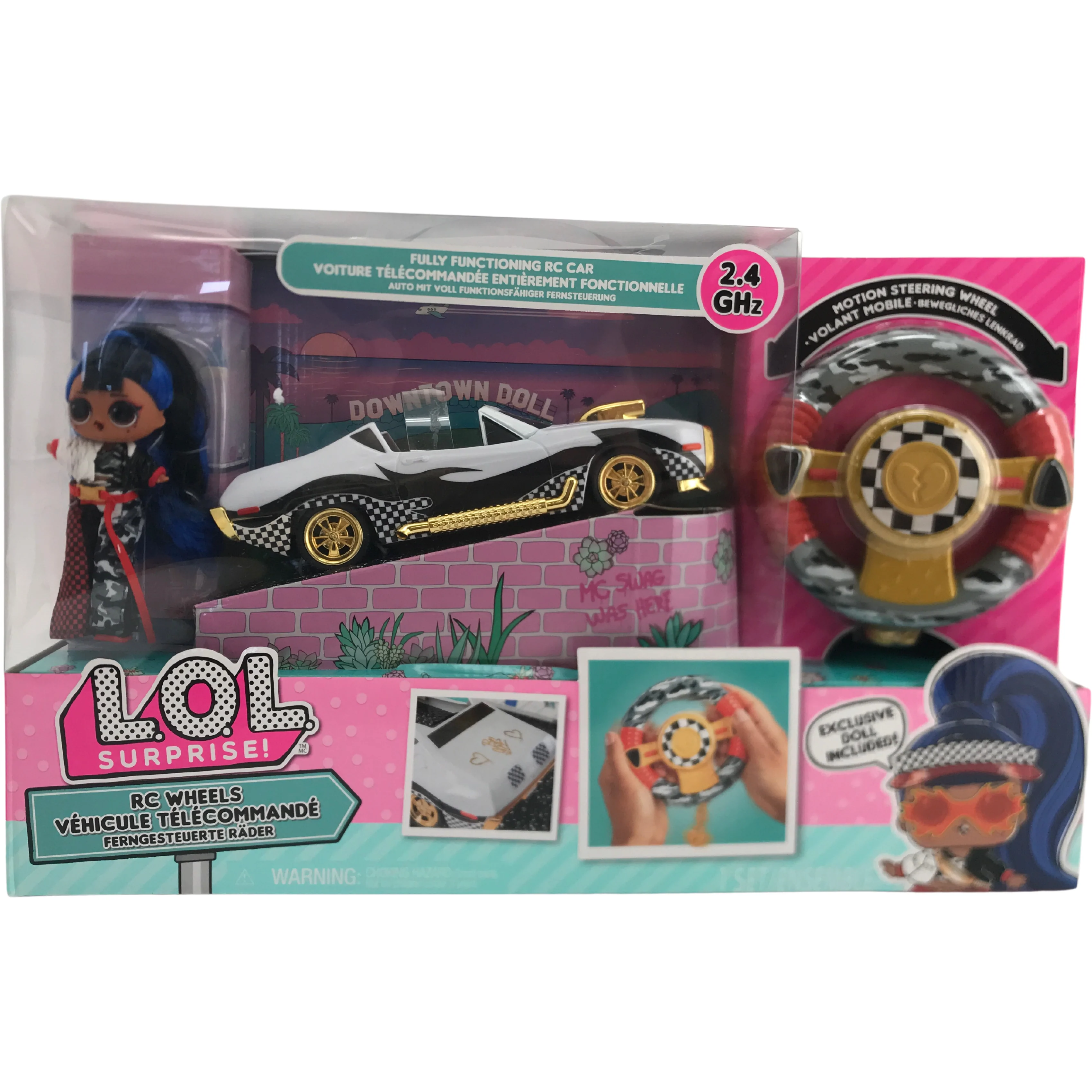 LOL Surprise RC Wheels: RC Car & Exclusive Doll / Children's Doll