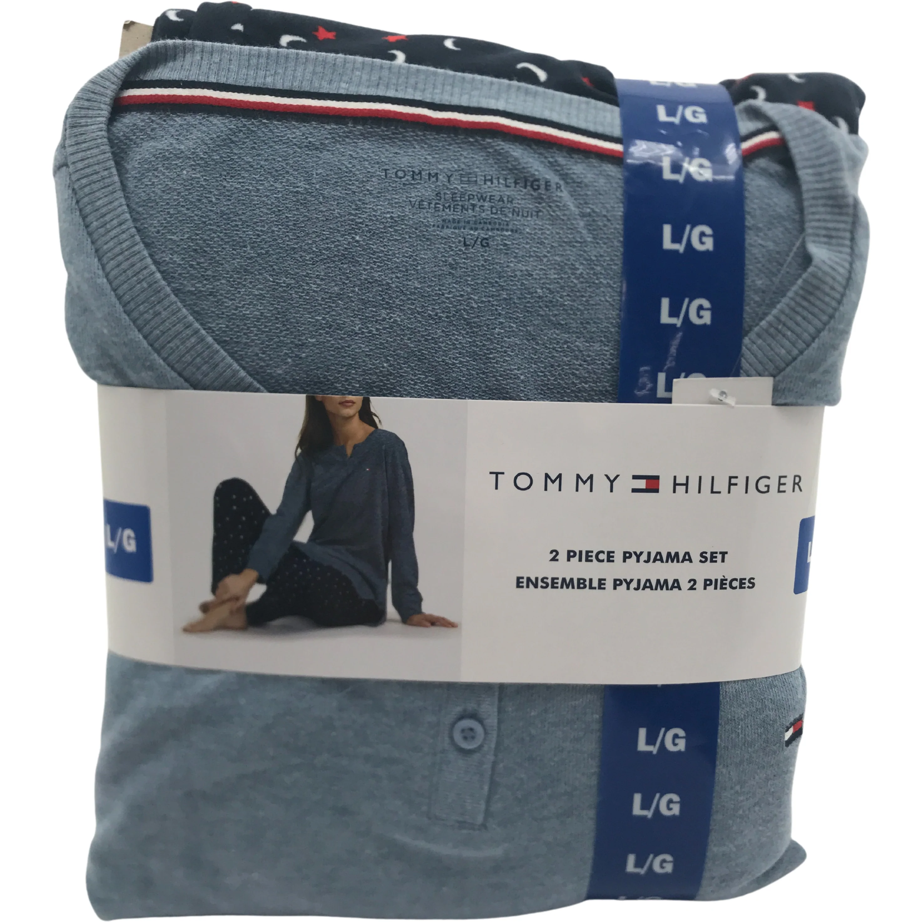 Tommy Hilfiger Women’s Blue Pyjama Set / Various Sizes