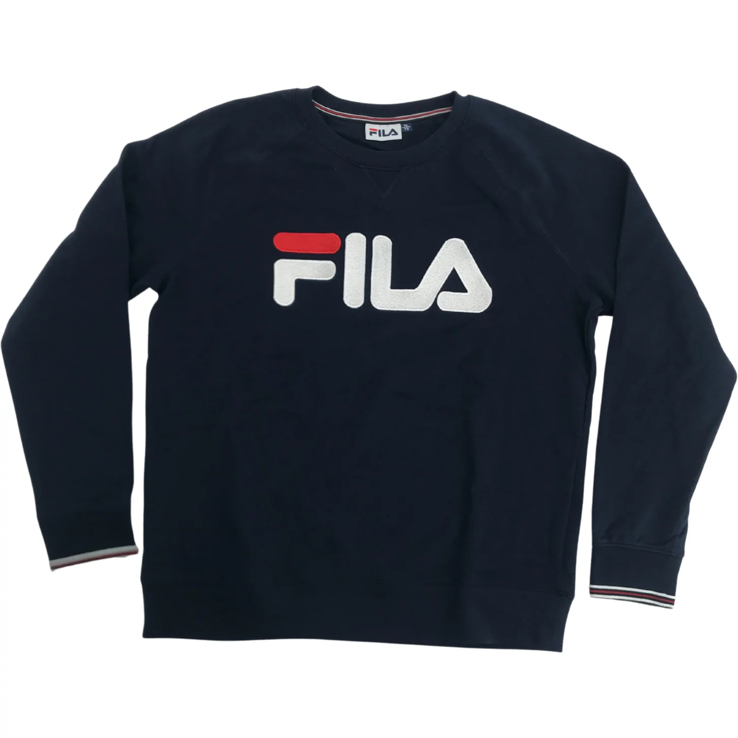 Fila Men's Pull On Sweater: Blue / Men's Sweatshirt / XLarge
