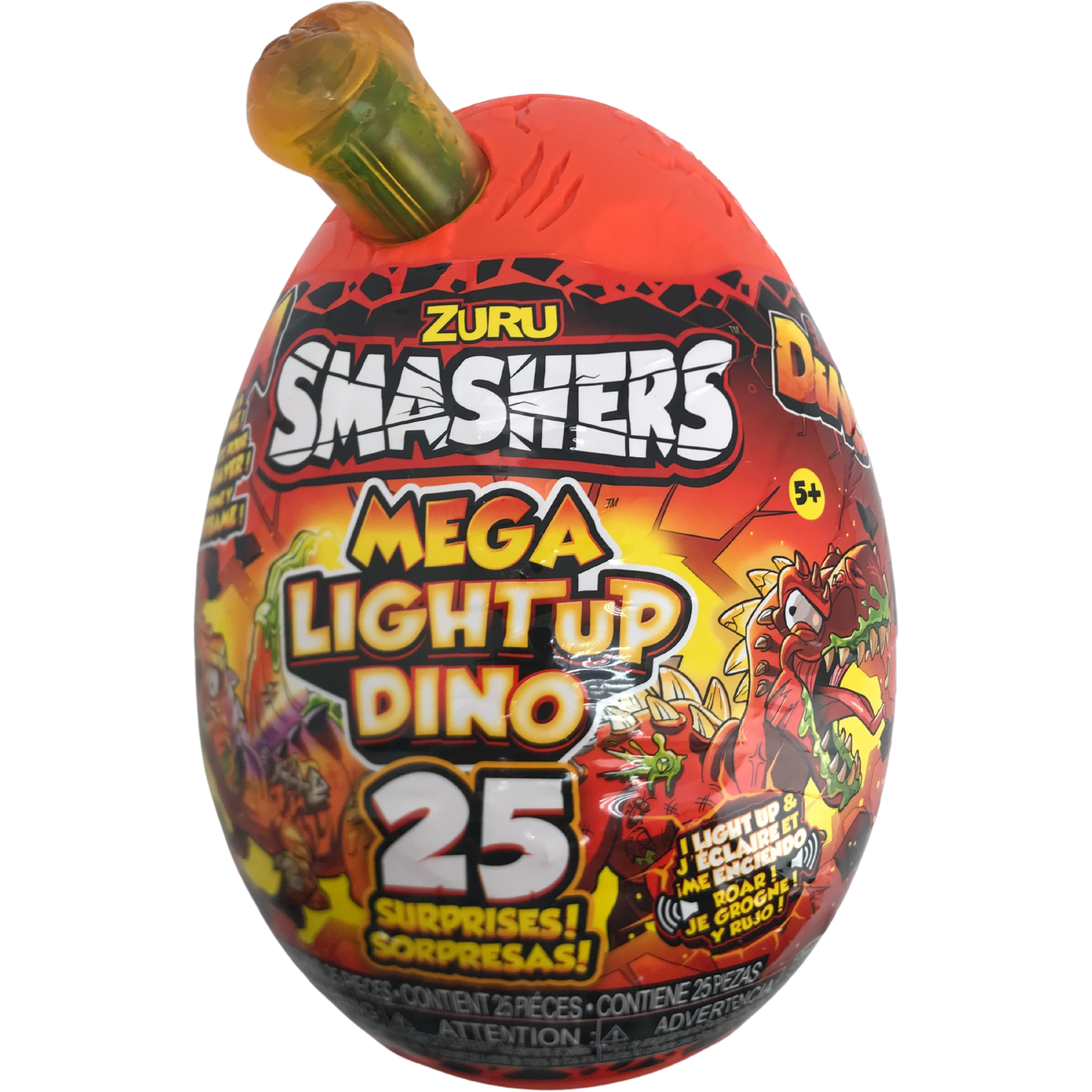 Zuru Smashers Mega LightUp Dino:  Series 4 Dino / Lights & Sound