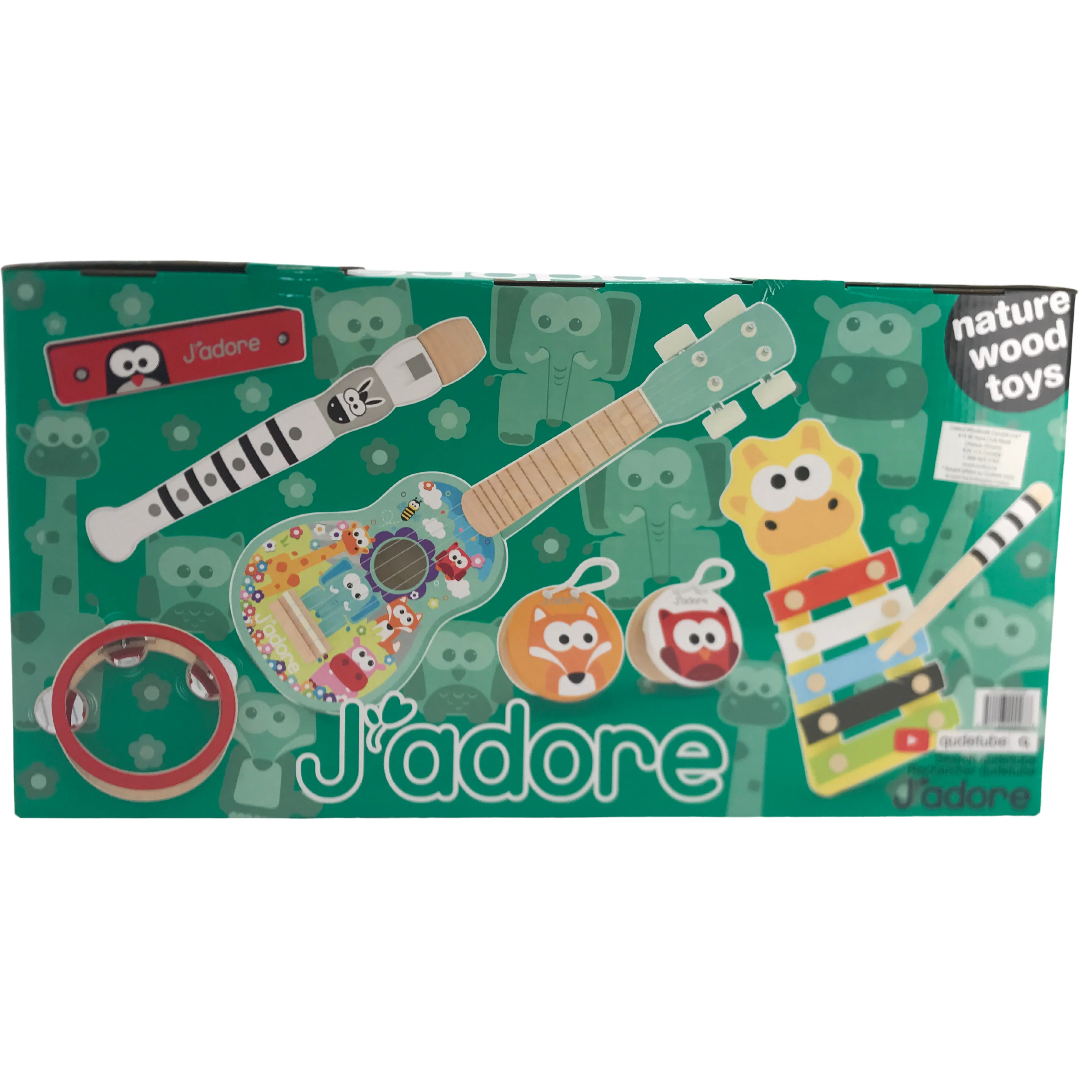 J'Adore Wooden Toy Set: Kid's Toy Set / Kid's Musical Toys