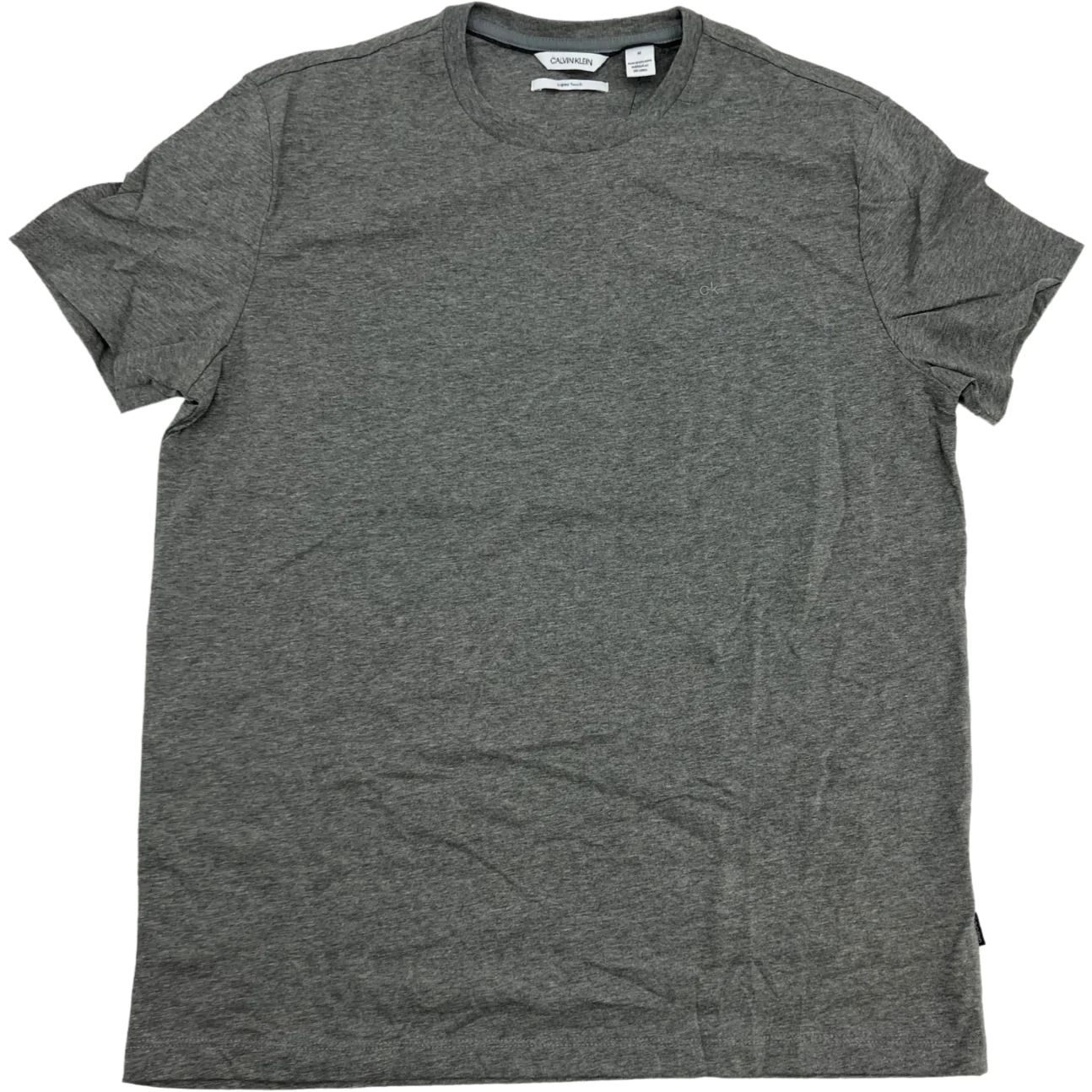 Calvin Klein Men's Liquid Touch T-Shirt: Grey / Size Medium