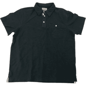 Jachs Men's Short Sleeve Polo Shirt / Black / Size Medium