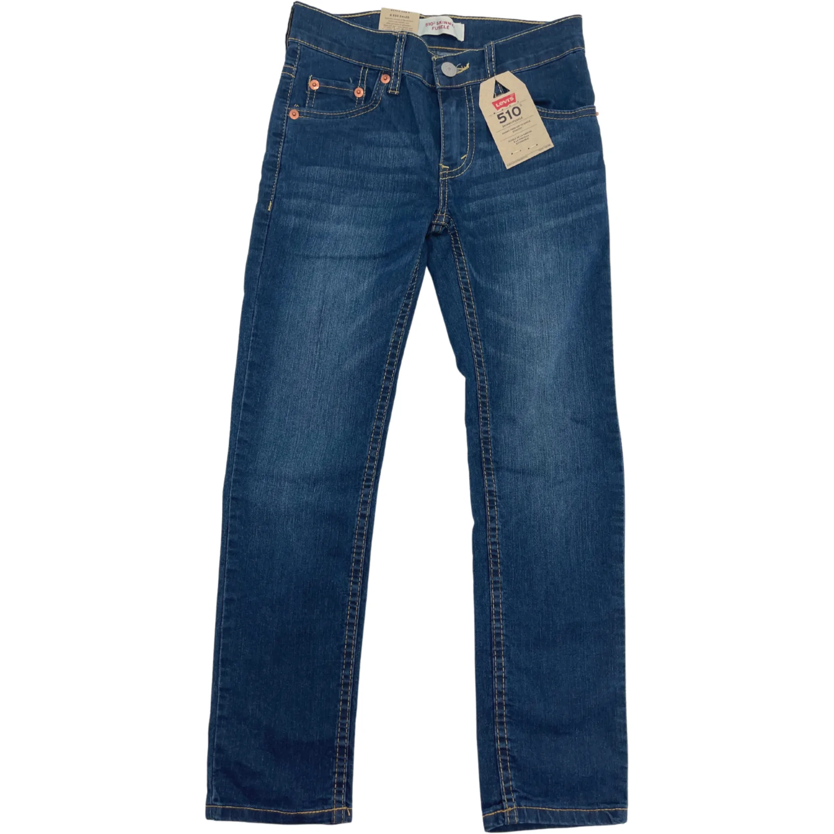Levi's Girl's Jeans / Skinny Jeans / Blue Denim / Size 8