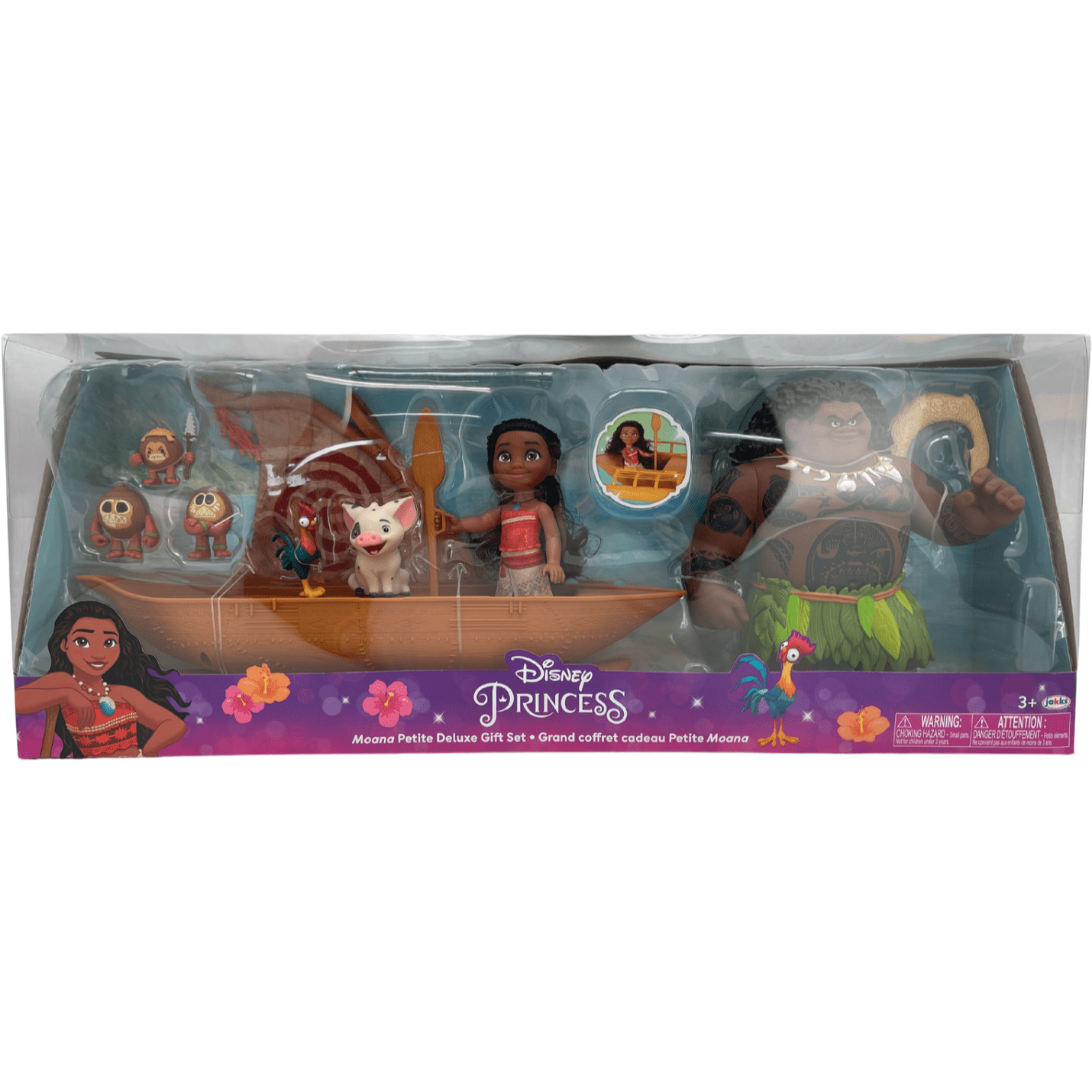 Disney Princess Moana Petite Deluxe Gift Set / Moana and Friends / Disney Playset