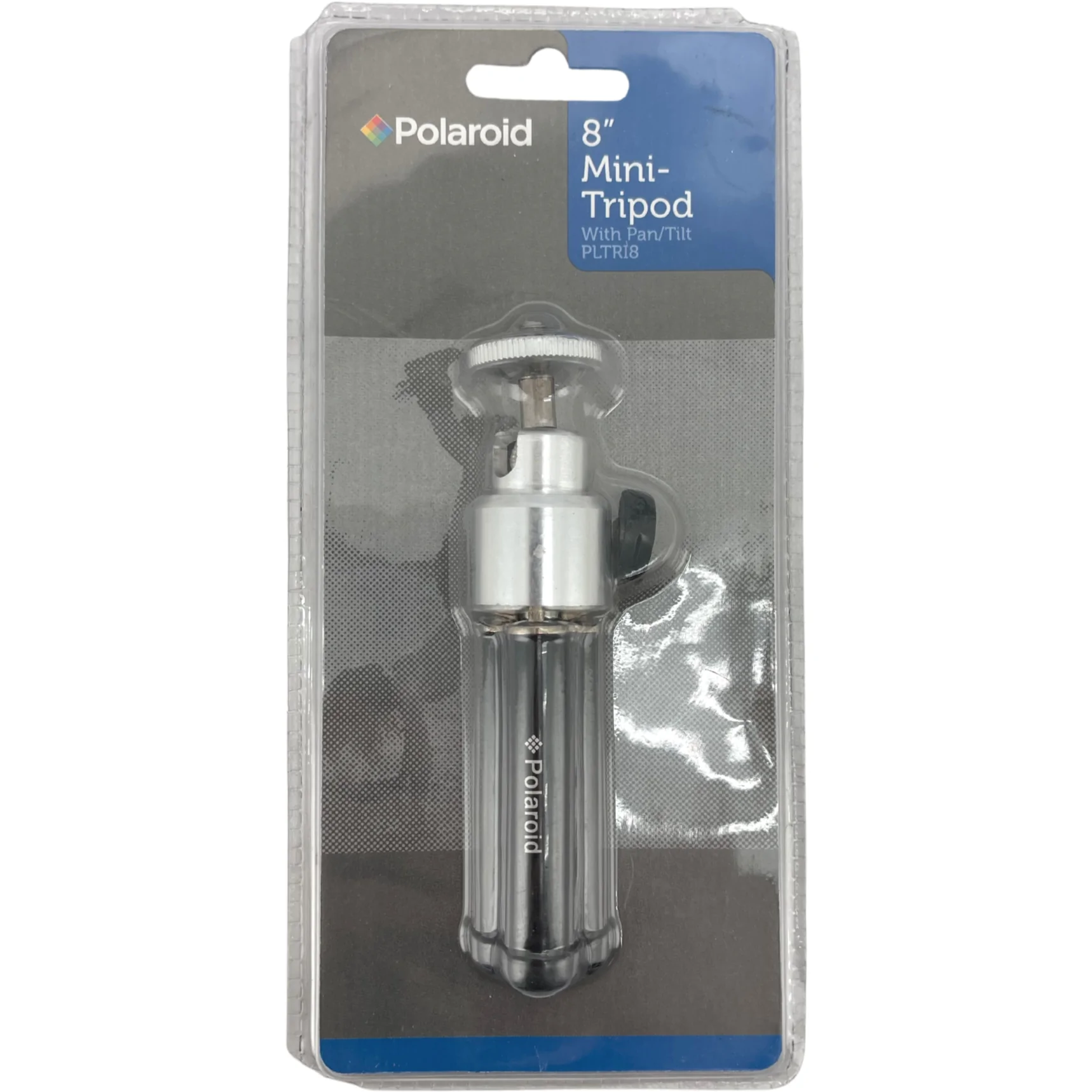 Polaroid Mini-Tripod / 8" Tripod / Camera Accessory / Tripod with Pan & Tilt