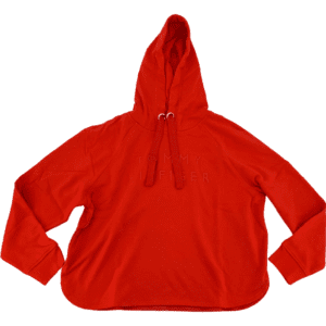 Tommy Hilfiger Women's Hooded Sweater: Orange / Hoodie / Various Sizes