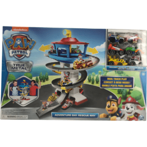 Nickelodeon Paw Patrol Tower True Metal / Dual Track Play / Rescue Tower **DEALS**