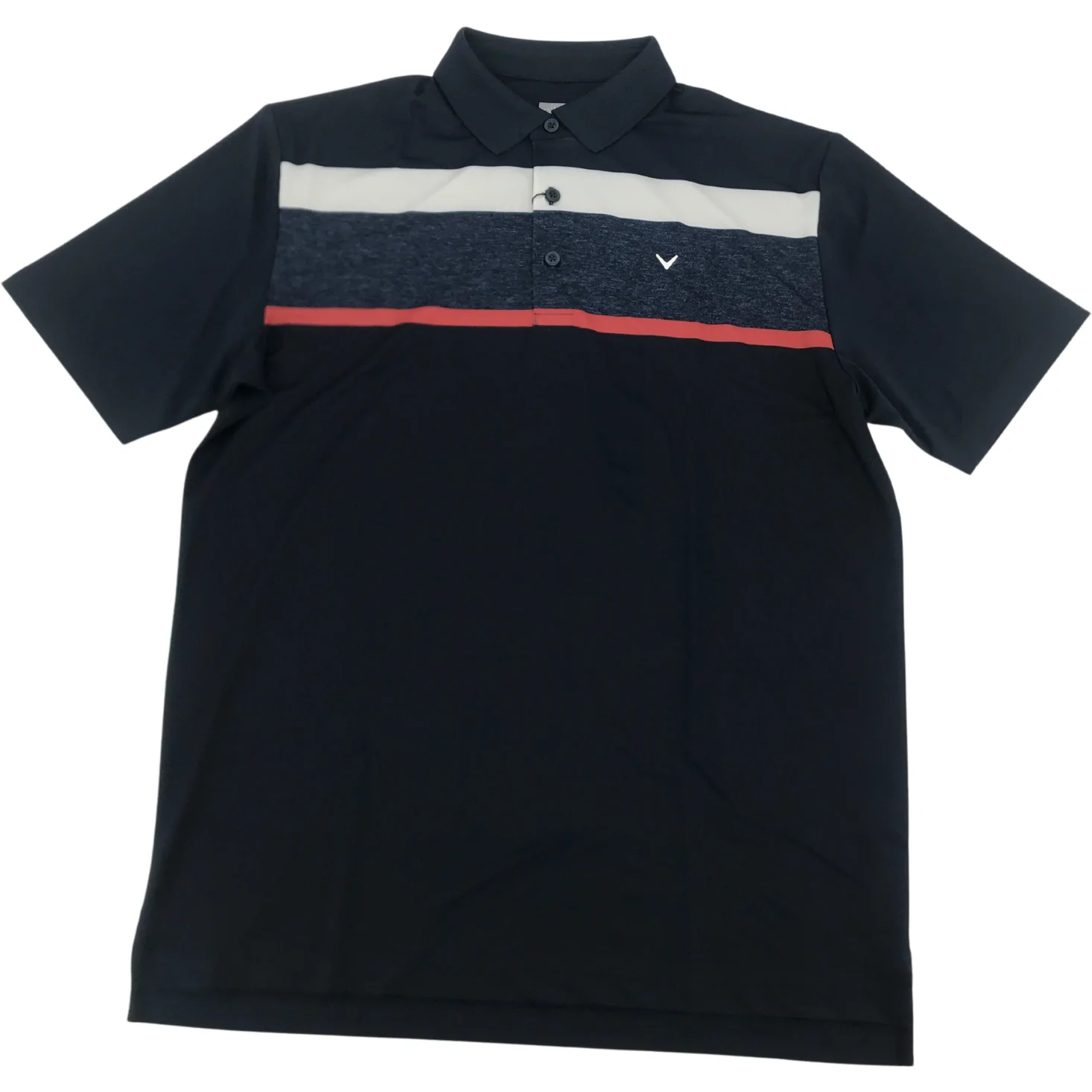 Callaway Men's Golf Shirt: Short Sleeve Shirt / Blue / Various Sizes