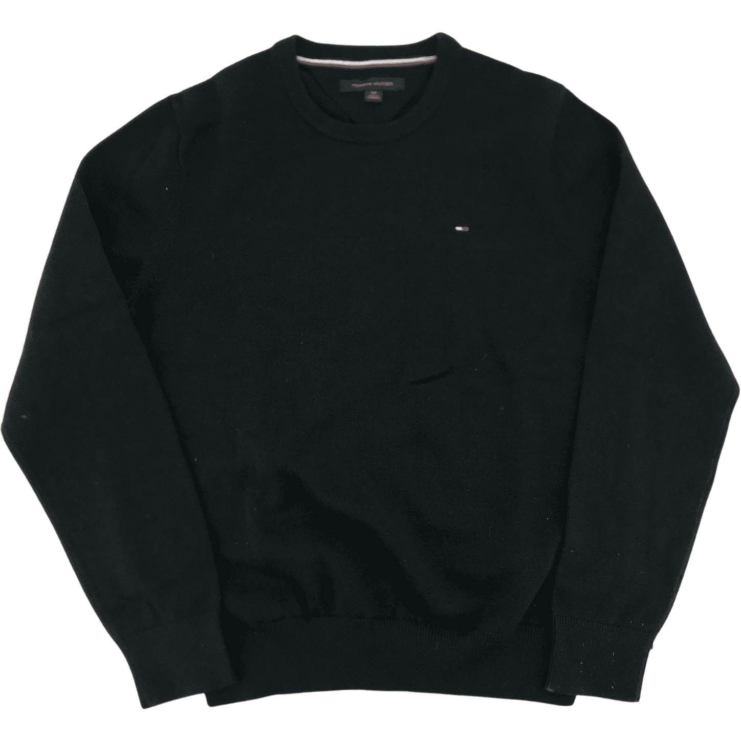 Tommy Hilfiger Black Cotton Men Sweater main image 0